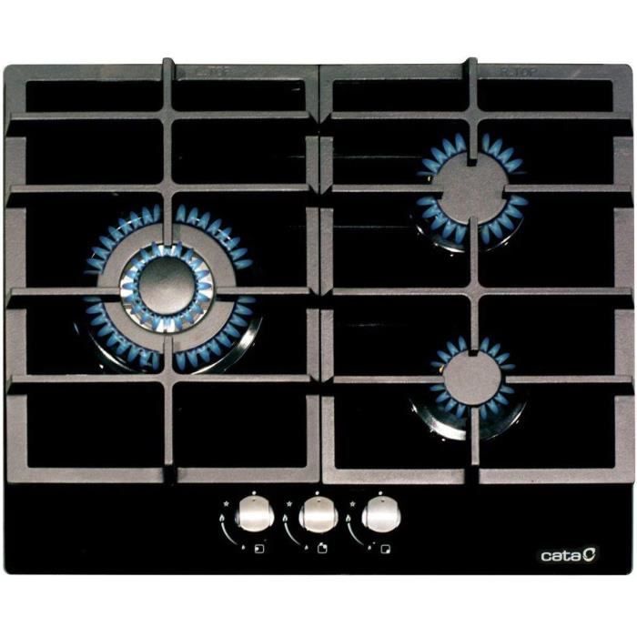 Plaque de cuisson à gaz modèle LCIB 6021 BK. Briquets à gaz Butane. 3