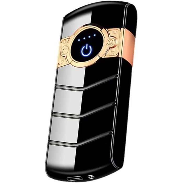 Briquet Long Vegena Lot De 3 Briquets à Arc électrique - Rechargeable Par USB - Allume-bougie Plasma Avec Serrure De Sécurité - Longue Tige - Briquet Tempête Pour Cuisine, Camping, Cheminée, Bougies, Barbecue Briquet Bic