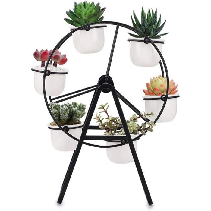 Kit De Jardinage 6 Pièces Pour Plantes Grasses - Outils Réglables, Semis, Perforateur, Transplanteur
