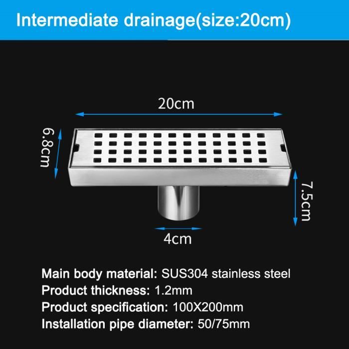 Plaque Filtrante Carrée En Acier Inoxydable Pour évier - Dimensions 28,8x26 Cm, Fond Plat, Pour Cuisine/salle De Bain