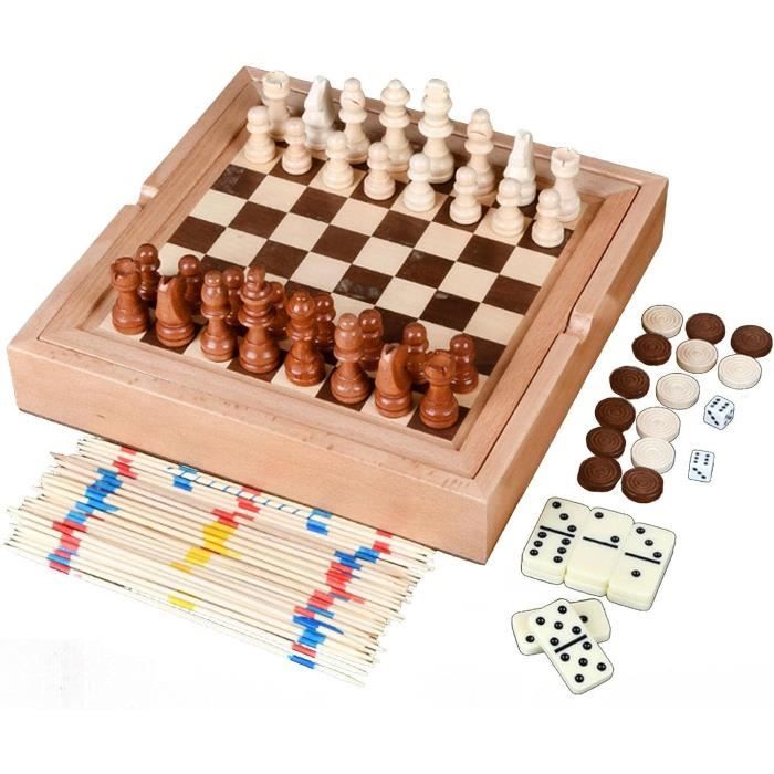Toyvian Lot 24 Pièces De Dames En Bois – Accessoires Jeux De Société – Couleur Naturelle – Rondes 2,4 Cm