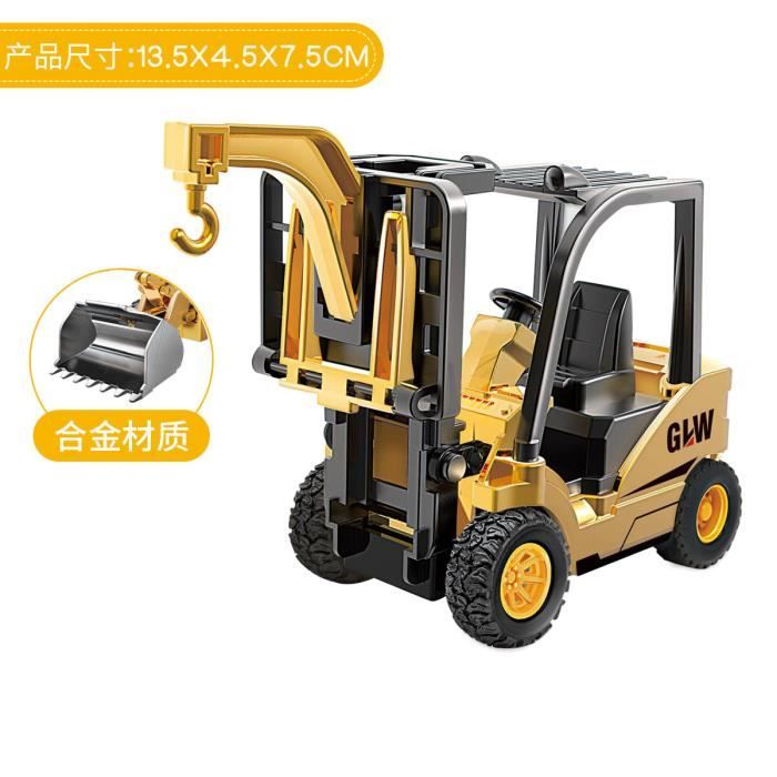 Kit De Construction Iron Commander : Chariot élévateur à Monter Soi-même – 1300 Pièces, Outils Fournis
