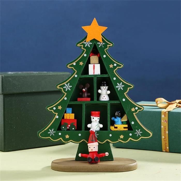 Mini Sapin De Noël À Faire SoiMême, Petit Sapin De Noël En Bois À