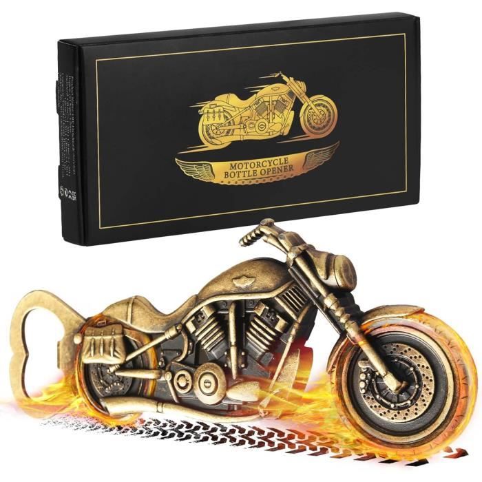 Ouvre-bouteilles De Moto, Cadeaux De Moto Pour Hommes, Cadeaux  D'anniversaire De Nol Pour Hommes Lui Petit Ami Pre Mari Cadeau Pour Papa  Motard