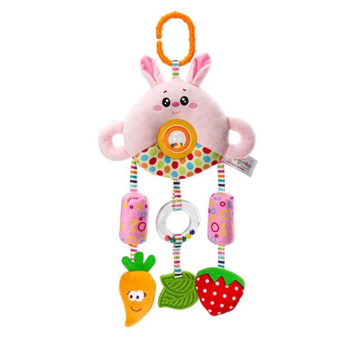 Bebe Nourrisson Dessin Anime Animal Suspendu Cloche Hochet De Dentition Son Poussette En Peluche Jouet Dwudgfe1551 Cdiscount Puericulture Eveil Bebe
