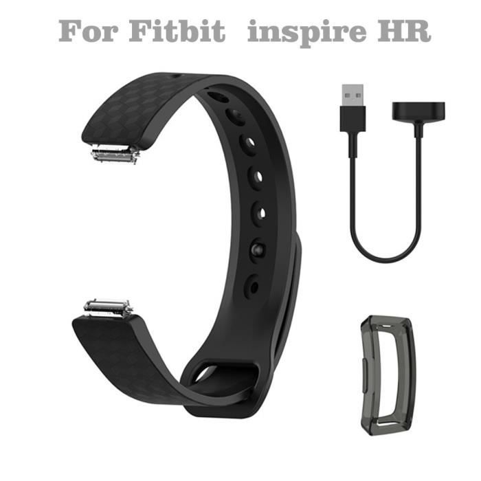 Bracelet De Remplacement Avec Boucle En Métal Pour Fitbit Charge Hr Tracker D Entra Nement Physique Kit D Outils Tournevis Noir Gris Vert Violet Gran