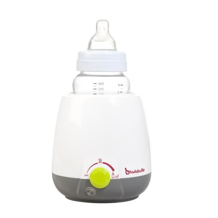 Chauffe-Biberon Nomade Badabulle Easy+ - Vapeur Rapide Voiture & Maison