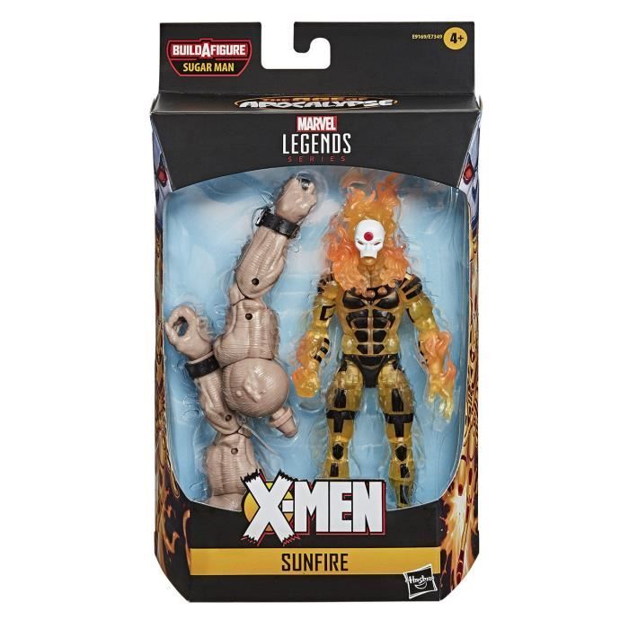 Figurine - Marvel - X-men Age Of Apocalypse - Sunfire 15 Cm - Rouge - Détails pour collectionneurs