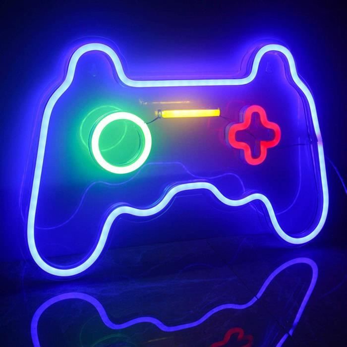 LIGNE DE SPOTS Lampe à LED en acrylique créer une atmosphère créative forme belle manette en forme de style-Multicolor 1