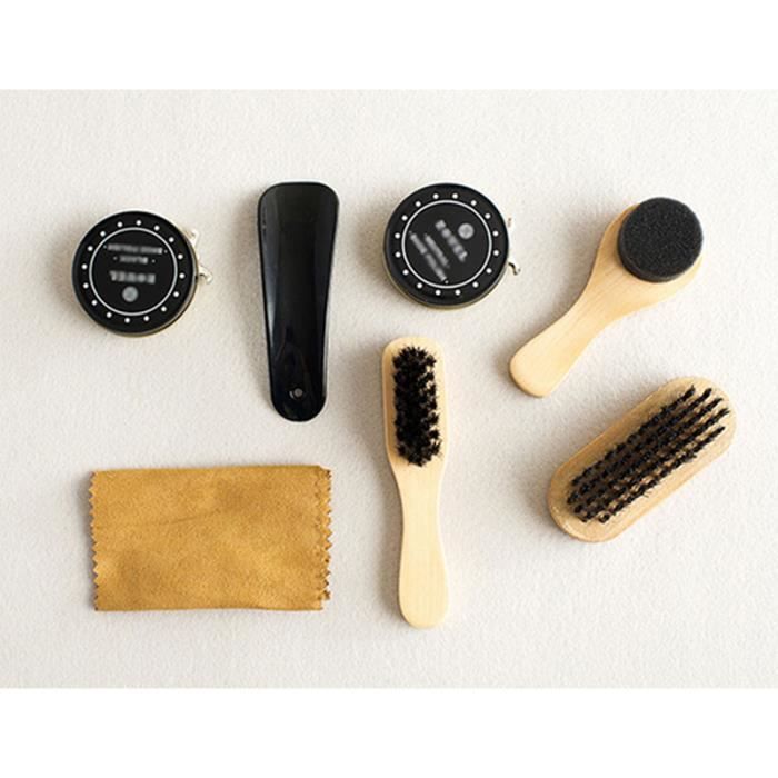 1 Pc Poignée En Bois Poil Cheveux Brosse À Chaussure Chaussure À Cirer Polona FE 1 Pc Poignée En Bois Poil Cheveux Brosse À Chaussure Chaussure À Cirer Polona FE