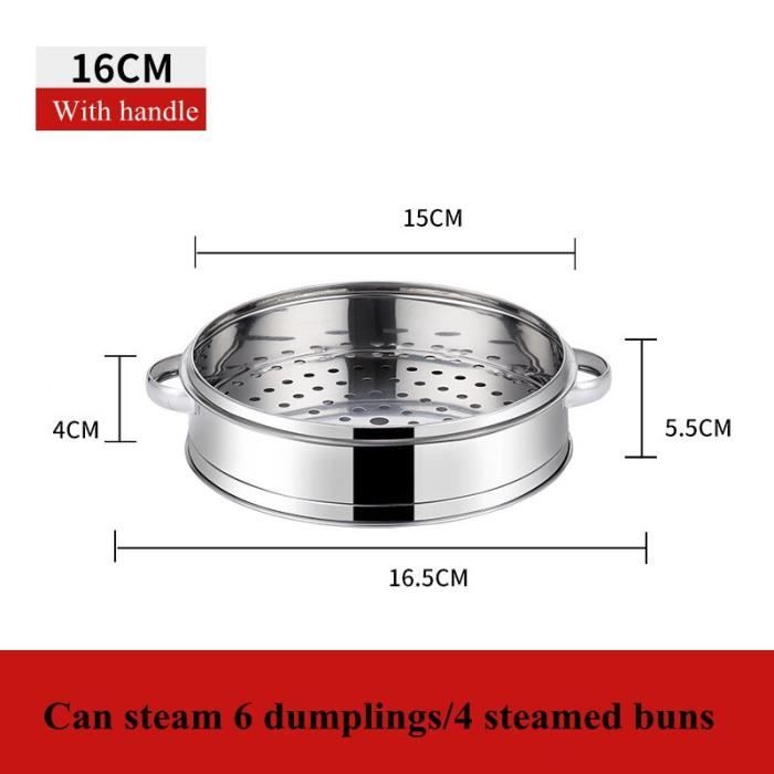 CUIT VAPEUR Cuisine en acier inoxydable pliable - Bun Taro - Panier à