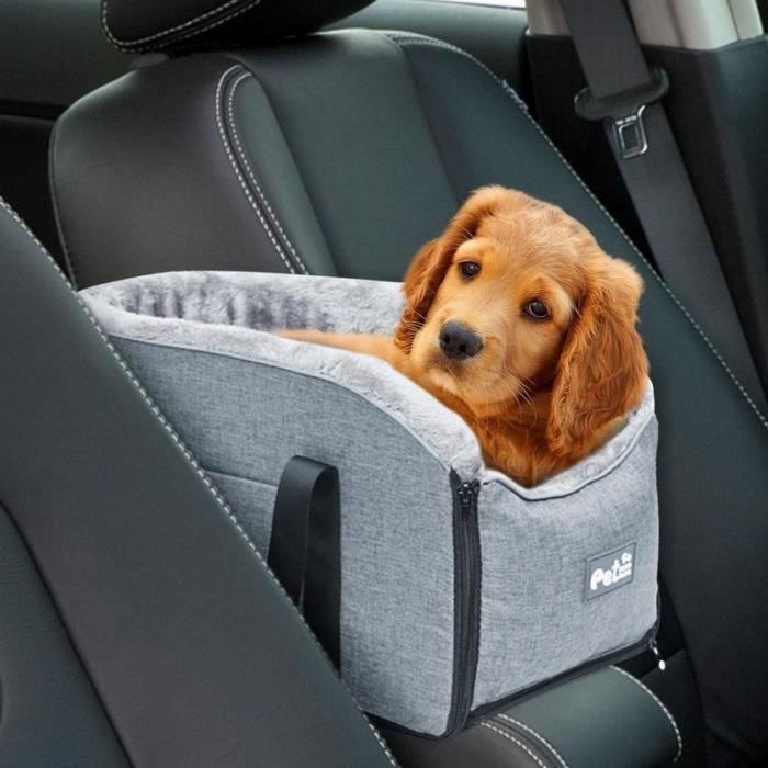 Gris - Siège'appoint portable lavable pour chien et chat, console de  voiture, sacs de voyage, lit de voyage
