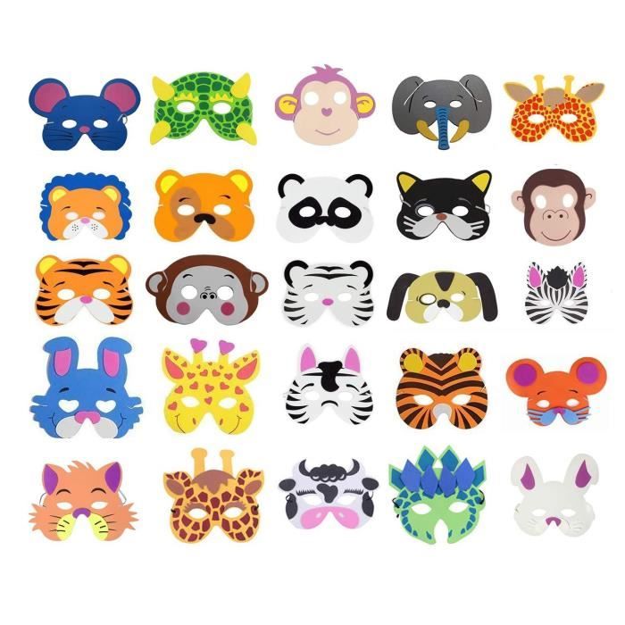 Lapin Masque Yeux Avec Son Blanc animation Robe Fantaisie Animal Kingdom