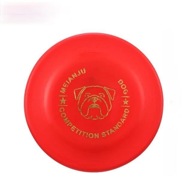 couleur Rouge B-180mm Disques volants pour chien, 1 pièce, disques en  caoutchouc pour animaux de compagnie, j