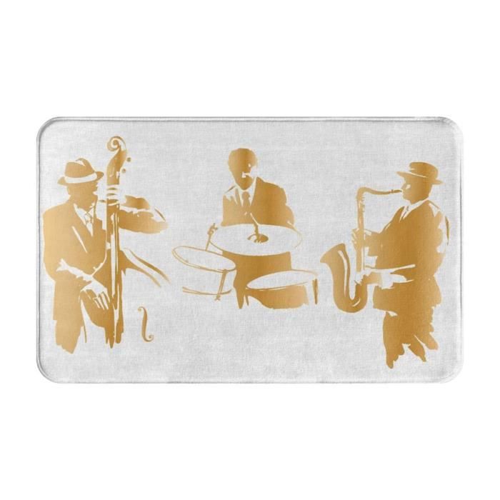 Tapis Rond Antidérapant Motif Forêt - 70cm - Décoration Chambre Enfant Ou Salle De Bain