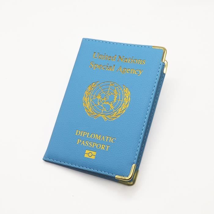 Porte-passeport / étui passeport original - Voyage - Blue Palette