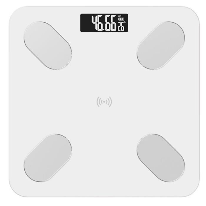 Balance De Graisse Corporelle Bluetooth/analyseur De Composition Corporelle Balance De Pesee De Haute Precision 621276