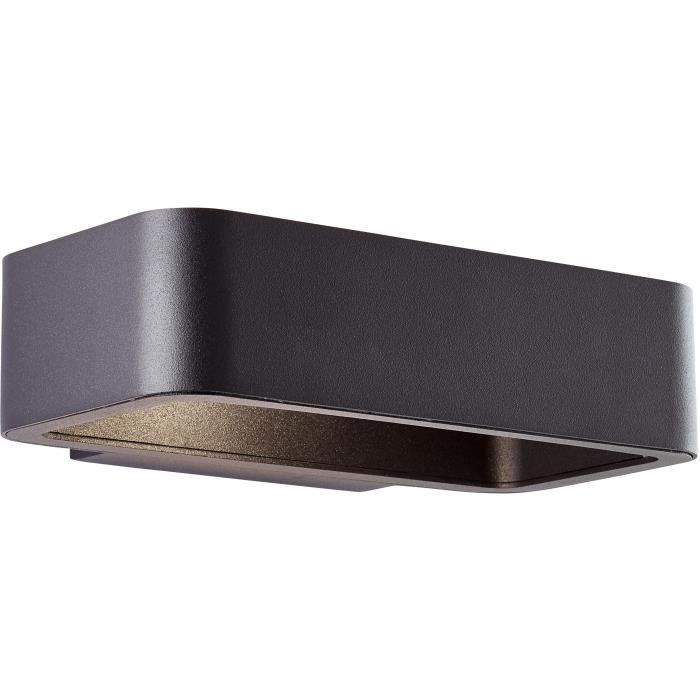 Applique extérieure - BRILLIANT - GOLDA - LED - Noir - IP54