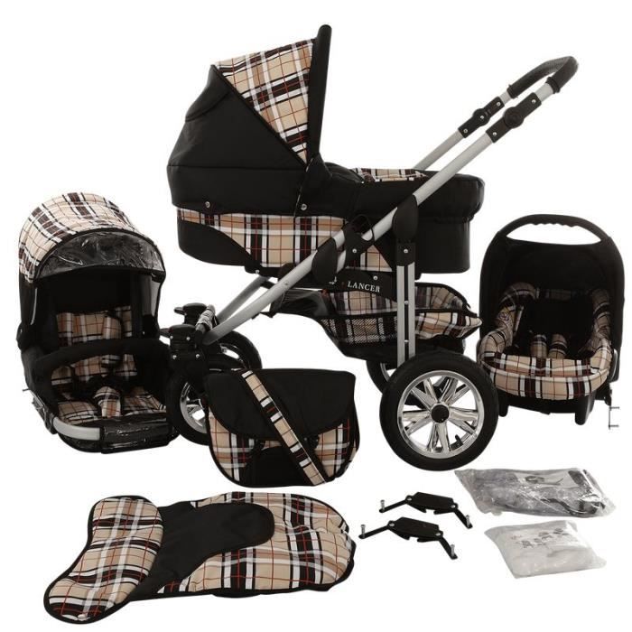 Chilly Kids avec siège auto Matrix Lancer Cross Action 3 in 1 poussette ...