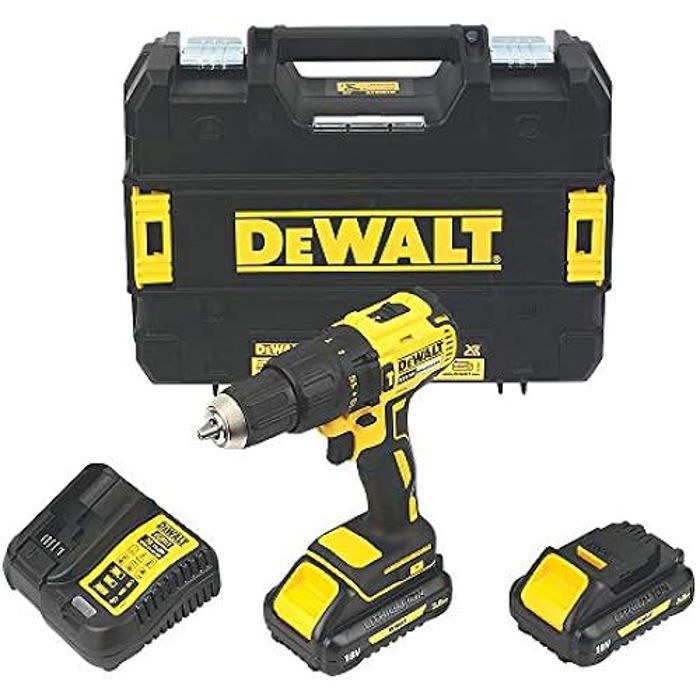 DeWALT Perceuse visseuse percussion 18V 3Ah Dewalt DCD778L2T