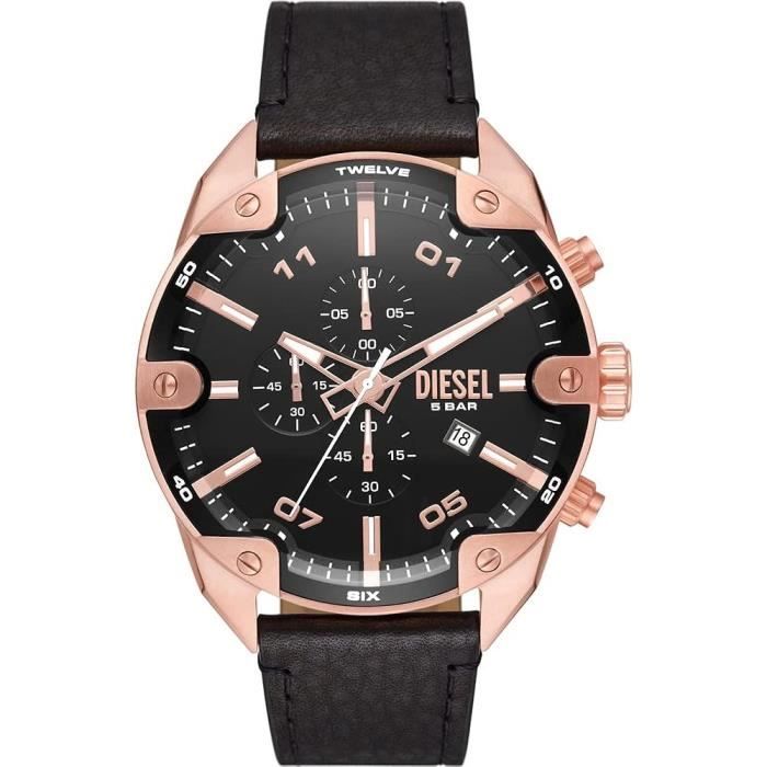 Montre Diesel Spiked Homme DZ4607 Noir Achat vente montre