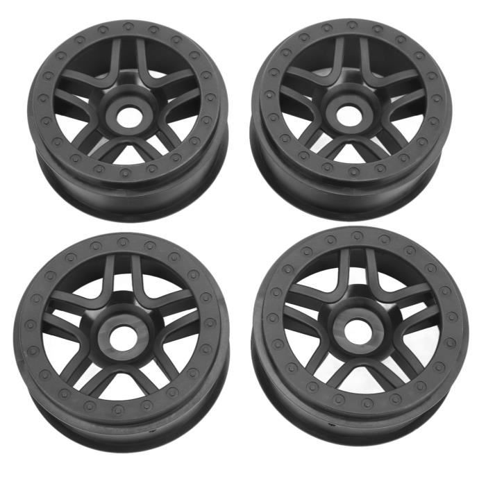 Lot De 4 Jantes En Métal De 1,9 Pouce, Accessoires RC Pour Chenille Axiale Scx10 90046 1 10 Rc Blanc 95049407