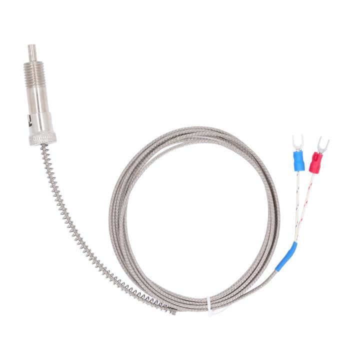 Sonde Thermocouple Type K - Plage 32 à 1112°F (5x300mm, Câble 10ft) - Régulation Température