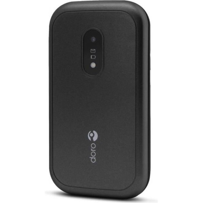 DORO 6040 Téléphone mobile - Double SIM - GSM - 320 x 240 pixels - 2 MP - Noir