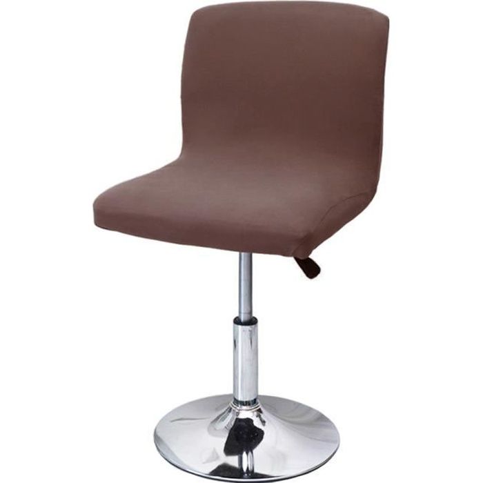 DSAoTeng Lot De 4 Housses De Tabouret Pivotant Avec Dossier