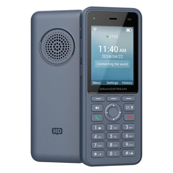 Téléphone IP sans fil - Grandstream - WP836 - Wi-Fi 6 - 3000 mAh - Résistant à leau IP67