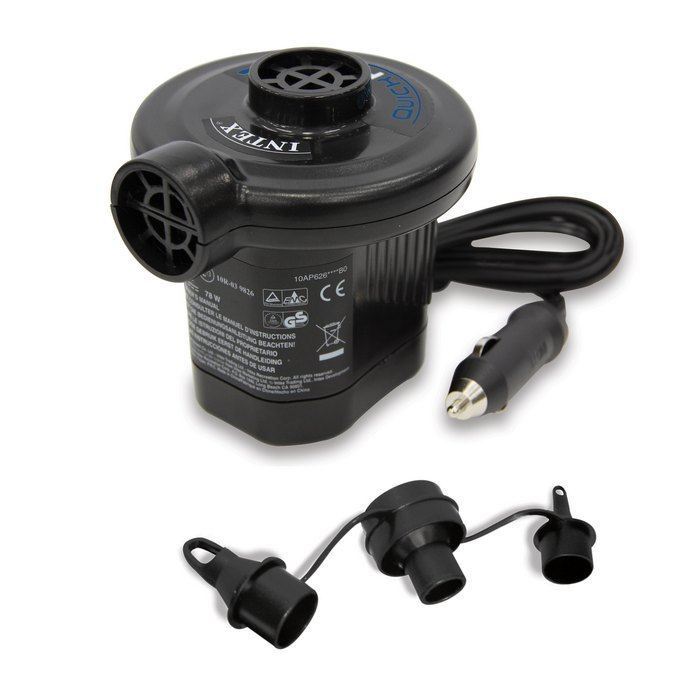 Gonfleur Electrique 220 Volts 3 Embouts Adaptables Valve Gonfle 600 Litres Mn