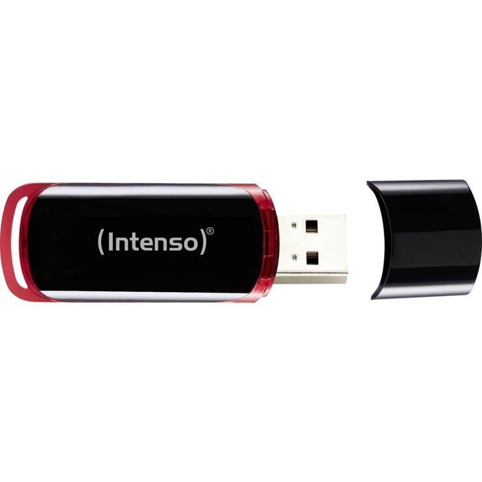Clé USB INTENSO 3511480 32 Go Noir - USB 2.0 - Vitesse de lecture jusquà 28 Mo/s