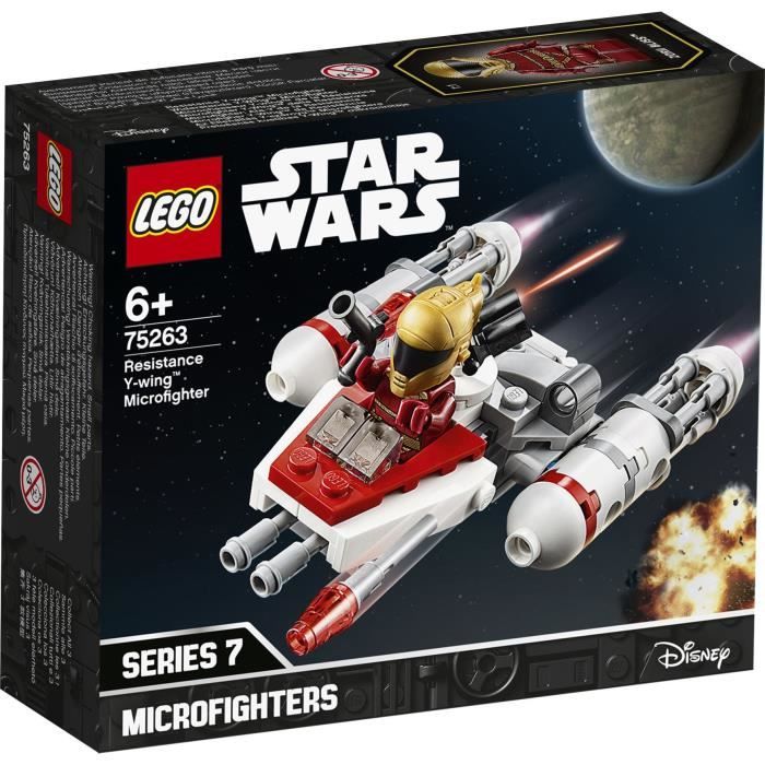 Acheter LEGO® Star Wars™ 75263 Microfighter Y-wing™ de la Résistance Reconditionné - 25,00 € LEGO® Star Wars™ 75263 Microfighter Y-wing™ de la Résistance Reconditionné - reconditionné disponible sur Cdiscount Seconde Vie