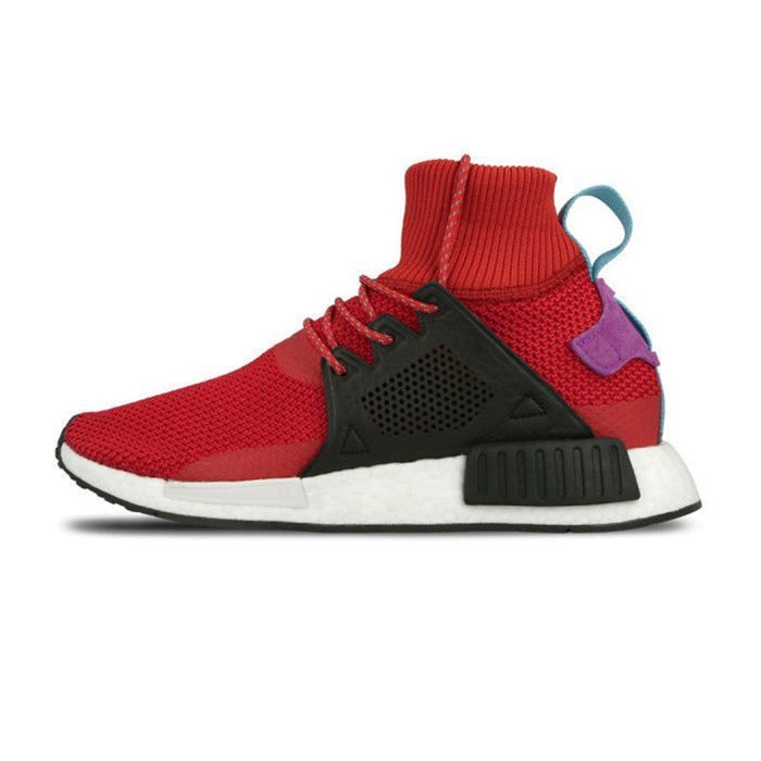 basket adidas rouge homme