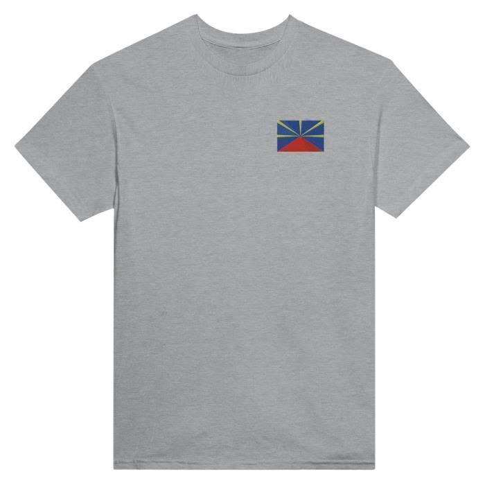 T-shirt Enfant Manches 3/4 Imprimé Drapeau - 10-11 Ans, Polyester, Décontracté, Pour Fille - 12