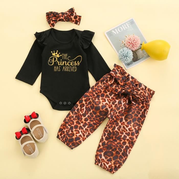 Ensemble barboteuse et collants fleurs nouveau-né Rose baby