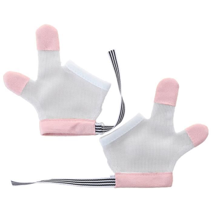1 Paire De Gants Pour Bebe Respirant Anti Agrippant Doux Sans Rayures Mitaines Nouveau Ne Pour Garcons Filles Cdiscount Sport