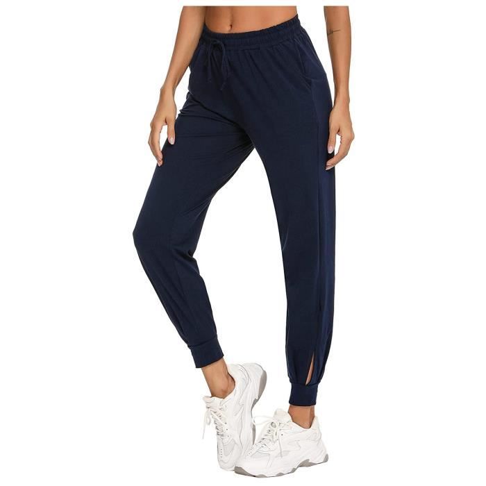 Pantalon De Sport Femme Daily Sports – Taille 2, Couleur Marine, Style Cheville, Neuf Avec étiquettes
