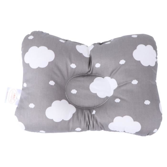 1 Pc Nouveau Ne Dessin Anime Mignon Bebe Tete Oreiller De Couchage Pour Les Tout Petits Prevenir Plate Oreiller Bebe Cdiscount Maison