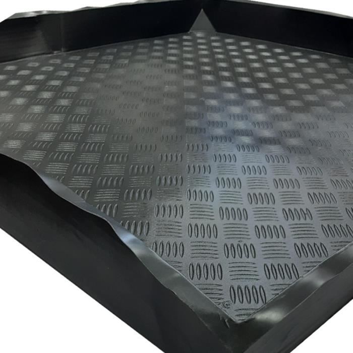 Table de récupération pliable - PLATINIUM HYDROPONICS - Flex tray - 150x150cm - Noir - Plastique