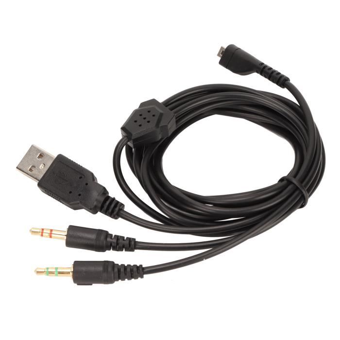 Câble De Remplacement Pour Casque Arctis – Son Clair Et Connexion Stable Pour Gamers !