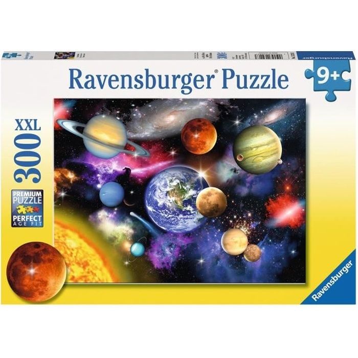 Puzzle 300 pièces : Système solaire Ravensburger France - vue 3