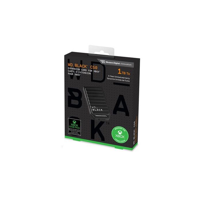 Disque SSD externe SanDisk WD Black C50 1 To pour Xbox Noir