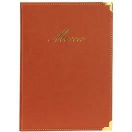 Protège menu classique A5 Rouge