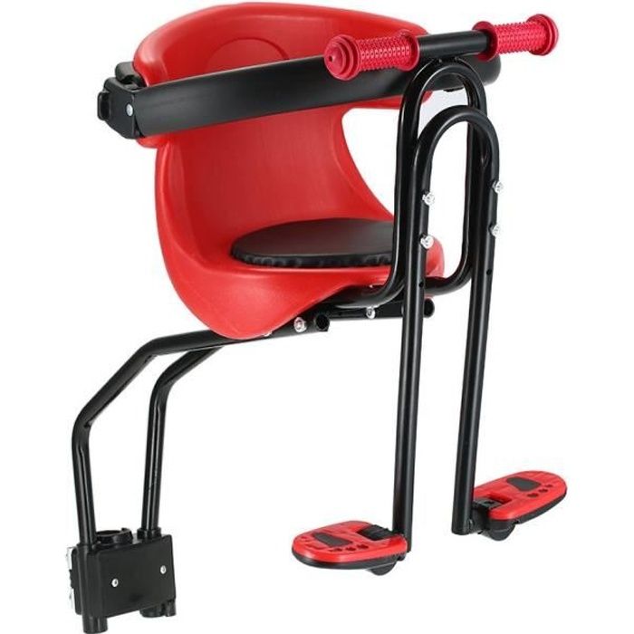 Siege Bebe Velo Enfants Coussin De Selle De Siege Avant Pour Enfant Avec Pedales De Dossier Siege Bebe Pour Velo Cdiscount Sport