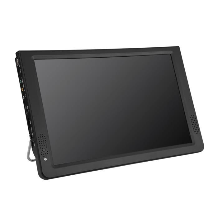 TMISHION Téléviseur Portable TV Portable Pour Voiture, TV Numérique LED