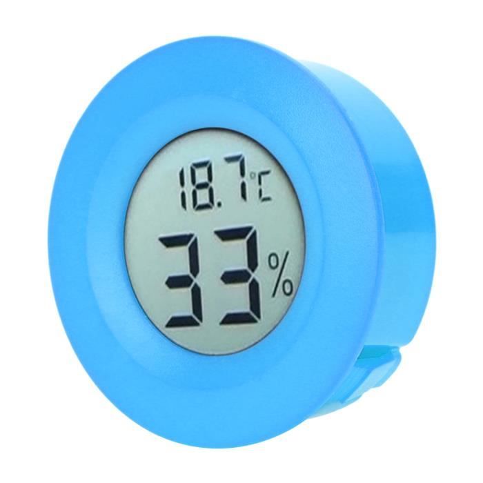 JOPHEK Thermometre Interieur Maison, 3 Pièces Mini LCD Thermomètre