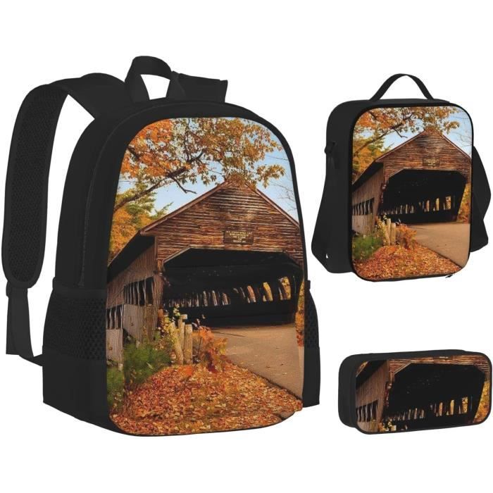 Sac à Dos Et Lunch Box Pottery Barn Kids Motif Automne Papillon - Neuf Avec étiquettes, Couleur Violette Pour Petite Fille