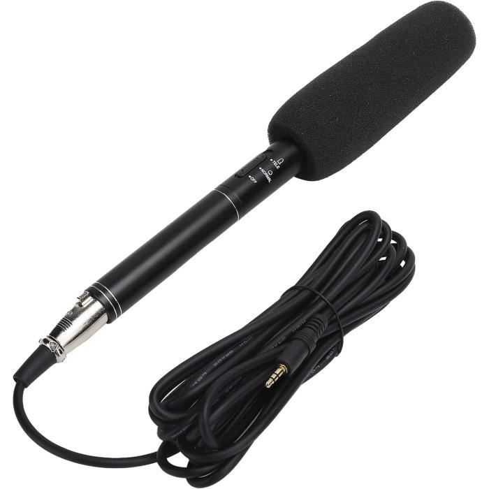 Microphone Factice Réaliste Pour Théâtre Et Cosplay - Alliage Aluminium/ABS - Réplique 1:1 Légère - 2