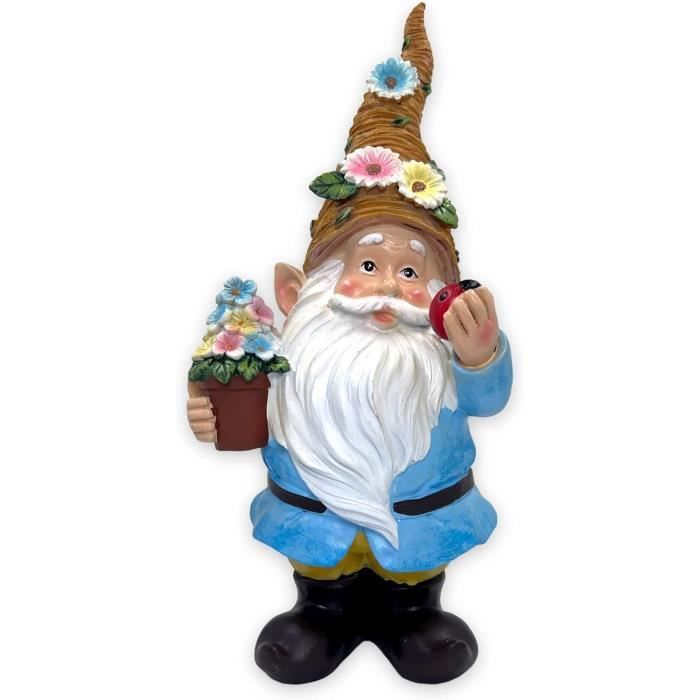 Statuette Figurine Nain Gnome En Résine 'Dozing By Leonardo' - Occasion, Bon état, Royaume-Uni